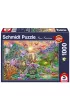 Puzzle 1000 el. Zaczarowana kraina smok�w Schmidt