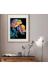 Diamond Dotz Haft diamentowy - Adults Flocked Neon Floral 35.5x45.7cm