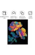 Diamond Dotz Haft diamentowy - Adults Flocked Neon Floral 35.5x45.7cm