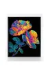 Diamond Dotz Haft diamentowy - Adults Flocked Neon Floral 35.5x45.7cm