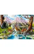 Puzzle 70 el. Zwierz�ta le�ne Castorland