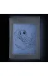 Deska kre�larska tablica tablet graficzny kalka do rysowania pod�wietlana LED A3