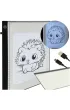 Deska kre�larska tablica tablet graficzny kalka do rysowania pod�wietlana LED A3