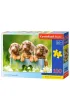 Puzzle 100 el. Urocze jamniki Castorland