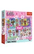 Puzzle 4w1 - Poznaj laleczki (35+48+54+70 el.) Trefl