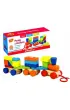 Poci�g drewniany z klockami 36X12X9 PLX PUD SMILY PLAY AC7621