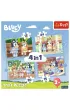 Puzzle 4w1 - Bluey i jego �wiat (12+15+20+24 el.) Trefl