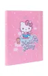 Patio Teczka przestrzenna tekturowa z gumk� A5 Hello Kitty pink wz�r 2