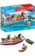 Playmobil Action Heroes ��dz stra�y po�arnej ze skuterem wodnym 71464