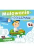 Ksi��eczka 15X15 cm Malowanie-doklejanie. Pojazdy  Naklejki SKRZAT 159949