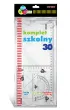 Hamelin Komplet szkolny: Linijka 30 cm + 2 ekierki + k�tomierz