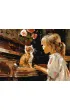 Ideyka Malowanie po numerach - �piewaj�cy duet 30x40cm