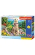 Puzzle 200 el. Wilki nowe pokolenie Castorland