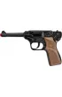 Metalowy pistolet policyjny 8 naboi Gonher