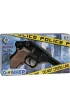 Metalowy pistolet policyjny 8 naboi Gonher
