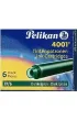 Pelikan Naboje kr�tkie zielone 6 szt.