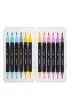 Cricco Pisaki p�dzelkowe pastelowe dwustronne 12 szt.