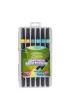 Cricco Pisaki p�dzelkowe pastelowe dwustronne 12 szt.