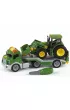 Traktor John Deere do skr�cania na lawecie Klein Trefl