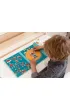Uk�adanka magnetyczna kszta�ty i kolory Kosmos Scratch