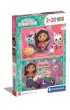 Puzzle 2x20 el. SuperColor. Koci Domek Gabi Clementoni