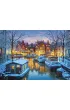 Puzzle 1000 el. Amsterdam at Night CherryPazzi
