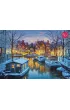 Puzzle 1000 el. Amsterdam at Night CherryPazzi