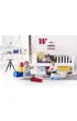 Lunchbox klocek LEGO z r�czk� Oliwkowy