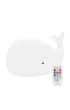 Rabbit&Friends Wieloryb lampka silikonowa z pilotem bia�a