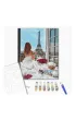 Brushme Malowanie po numerach - Poranek w Pary�u 40x50cm