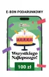 e-Bon Karta Podarunkowa Wszystkiego najlepszego 100 z� TaniaKsiazka.pl