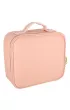 Kosmetyczka organizer na kosmetyki bi�uteri� kuferek z lusterkiem 10-krotne powi�kszenie r�owy