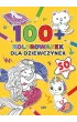 Dla dziewczynek. 100+ kolorowanek
