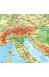 Podk�adka na biurko Europa polityczno-fizyczna 1:12 000 000 dwustronna