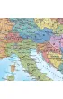 Podk�adka na biurko Europa polityczno-fizyczna 1:12 000 000 dwustronna