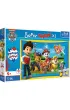 Puzzle 104 el. Super Shape XL. Psi przyjaciele Trefl