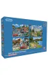 Puzzle 4x500 Rodzinna wycieczka 113739 Gibsons