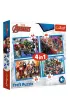 Puzzle 4w1 - Odwa�ni Avengersi (35+48+54+70 el.) Trefl