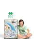 Puzzle Puzzlove CzuCzu 500 el. Ryby i zwierz�ta wodne Bright Junior Media