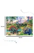 Puzzle 120 el. Dinozaury przy wulkanach Castorland