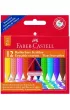 Faber-Castell Kredki tr�jk�tne wymazywalne 12 szt.