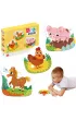 Puzzle 3w1 Dzie� na farmie Maksik