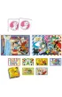 Puzzle 30+48 el. + Memo + 6 klock�w Edukit Disney Clementoni