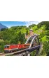 Puzzle 500 el. Train ON the Bridge Castorland