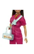 Barbie. Lalka r�owy kombinezon HPL76 Mattel