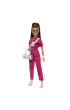 Barbie. Lalka r�owy kombinezon HPL76 Mattel
