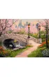 Ideyka Malowanie po numerach - Park wiosenny 30x40cm