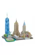 Puzzle 3D 123 el. City Line. New York City Cubic Fun