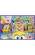 Puzzle 4x250 el. Szalony �wiat Sponge Boba Trefl