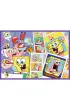 Puzzle 4x250 el. Szalony �wiat Sponge Boba Trefl